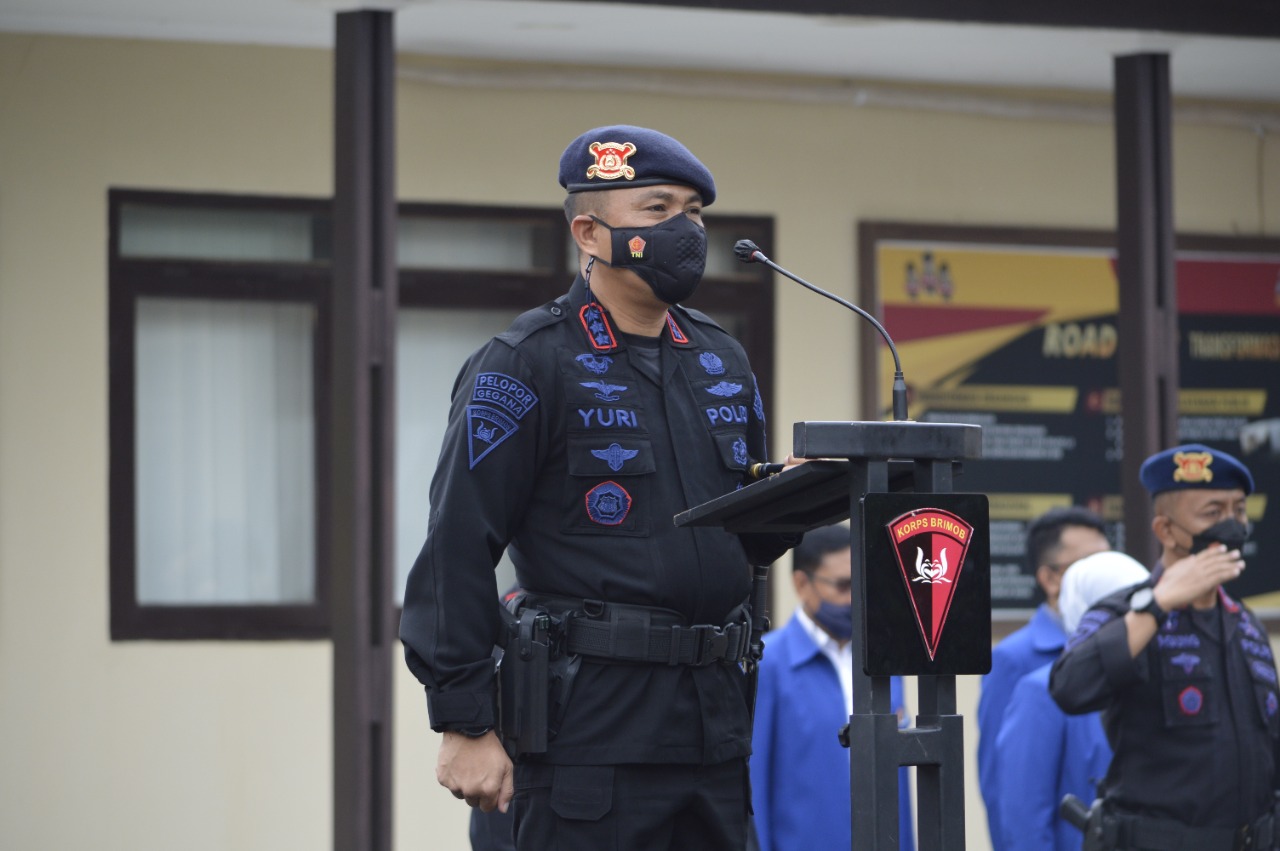 Sat Brimob Polda Jabar Sukses Laksanakan Dikdaspol D-III Kepolisian