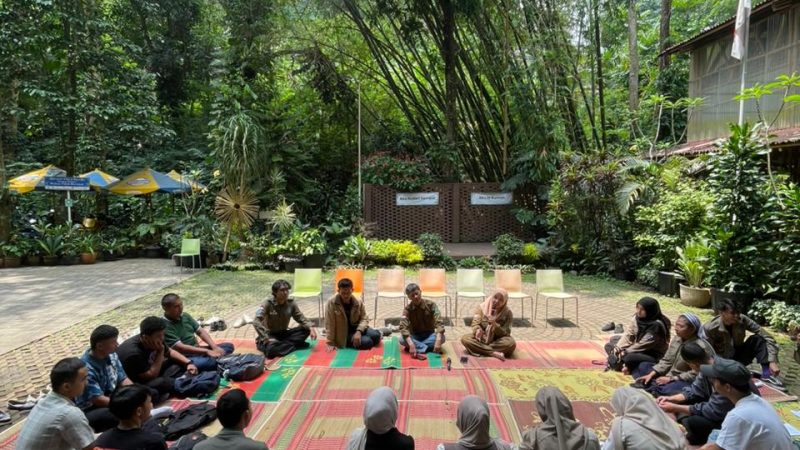 Hima Ilmu Kesejahteraan Sosial FISIP-Unla Gelar “Skuters” di Eco Camp Dago Pakar