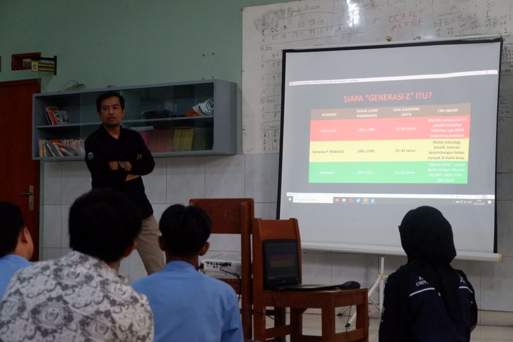 Genjot Kualitas Gen Z, Hima IP Gelar Seminar Mini Partisipasi Politik di SMK Nurul Hidayah
