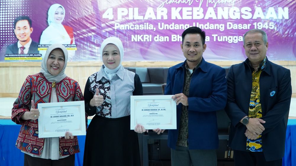 Perkokoh Nasionalisme Penerus Bangsa, Atalia Praratya dan FISIP Unla Gelar Seminar Nasional Empat Pilar Kebangsaan