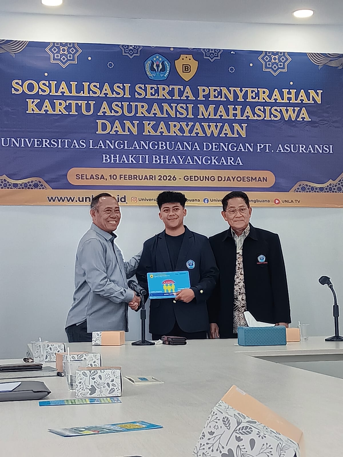 Mahasiswa dan Karyawan Unla Kini Terlindungi Asuransi
