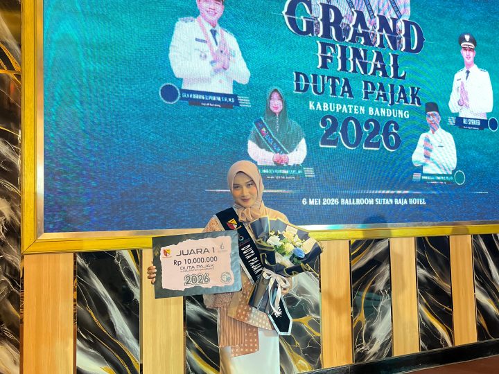 Anya, Mahasiswa Ikom Raih Juara 1 Duta Pajak Kabupaten Bandung