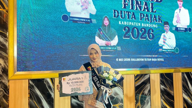 Anya, Mahasiswa Ikom Raih Juara 1 Duta Pajak Kabupaten Bandung